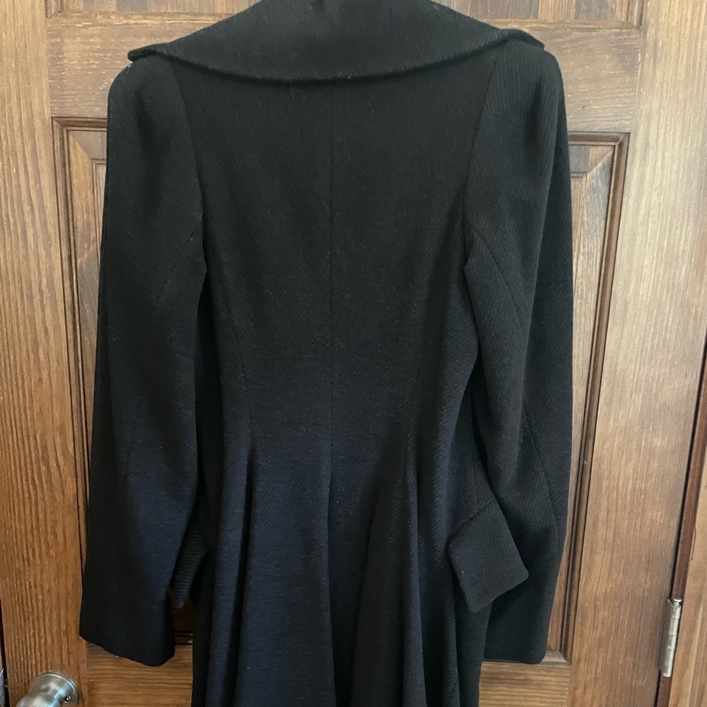 VIVIENNE WESTWOOD ANGLOMANIA VTG Wool PRINCESS COAT Brown Black Stripe 6 M RARE! - Picture 10 of 12